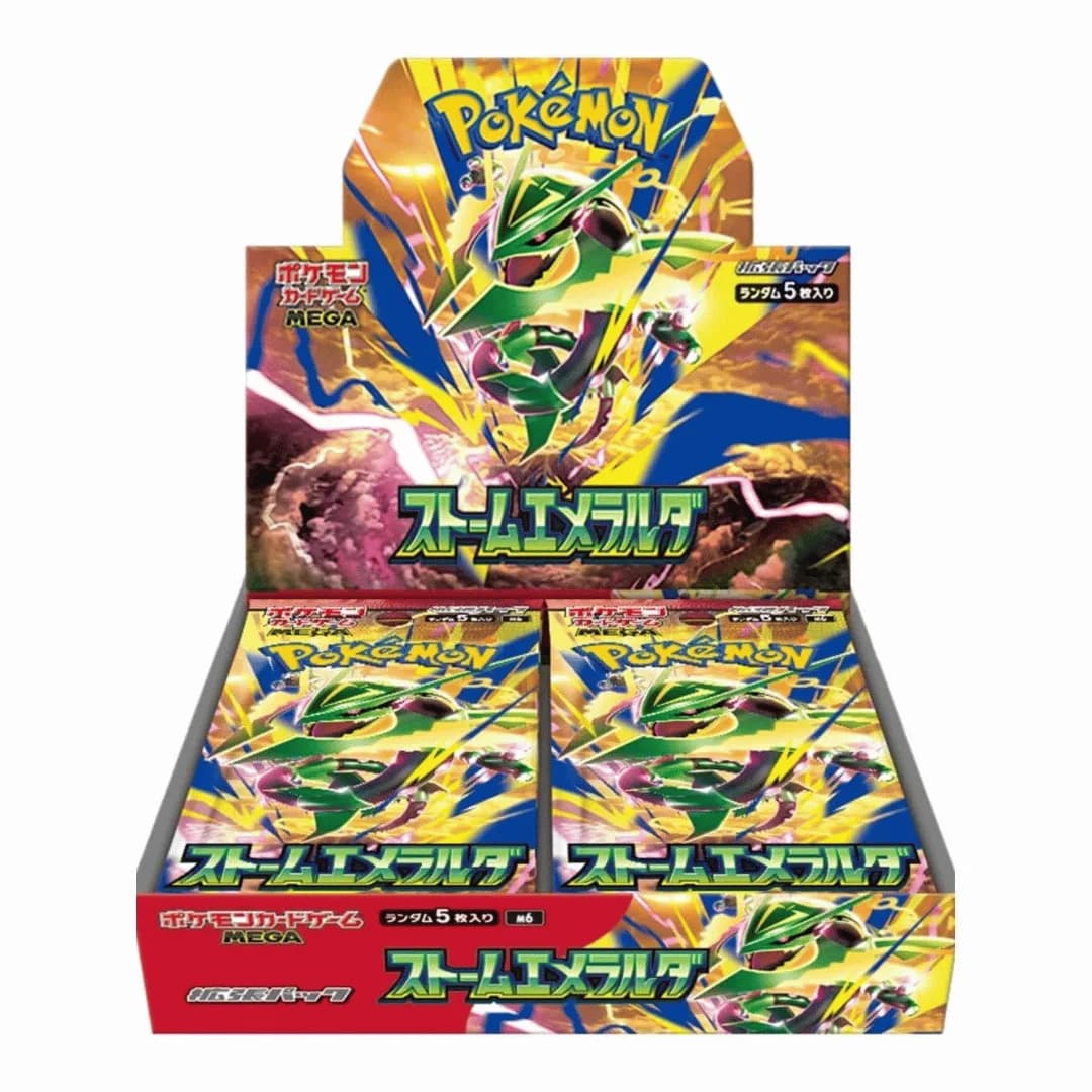 Pokémon TCG: Mega Evolution – [M6] Storm Emeralda Booster Box