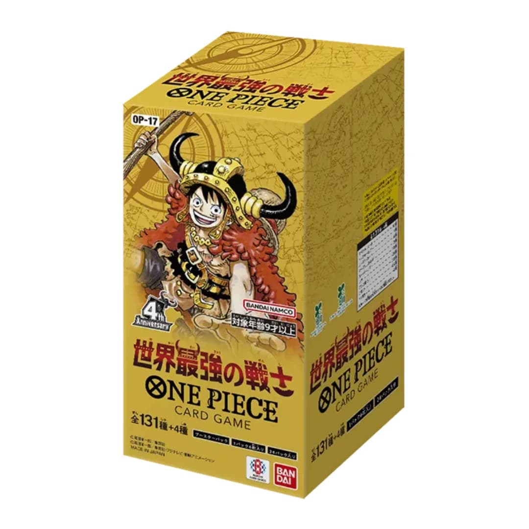 One Piece Card Game: [OP-17] The World's Strongest Warriors Booster Box