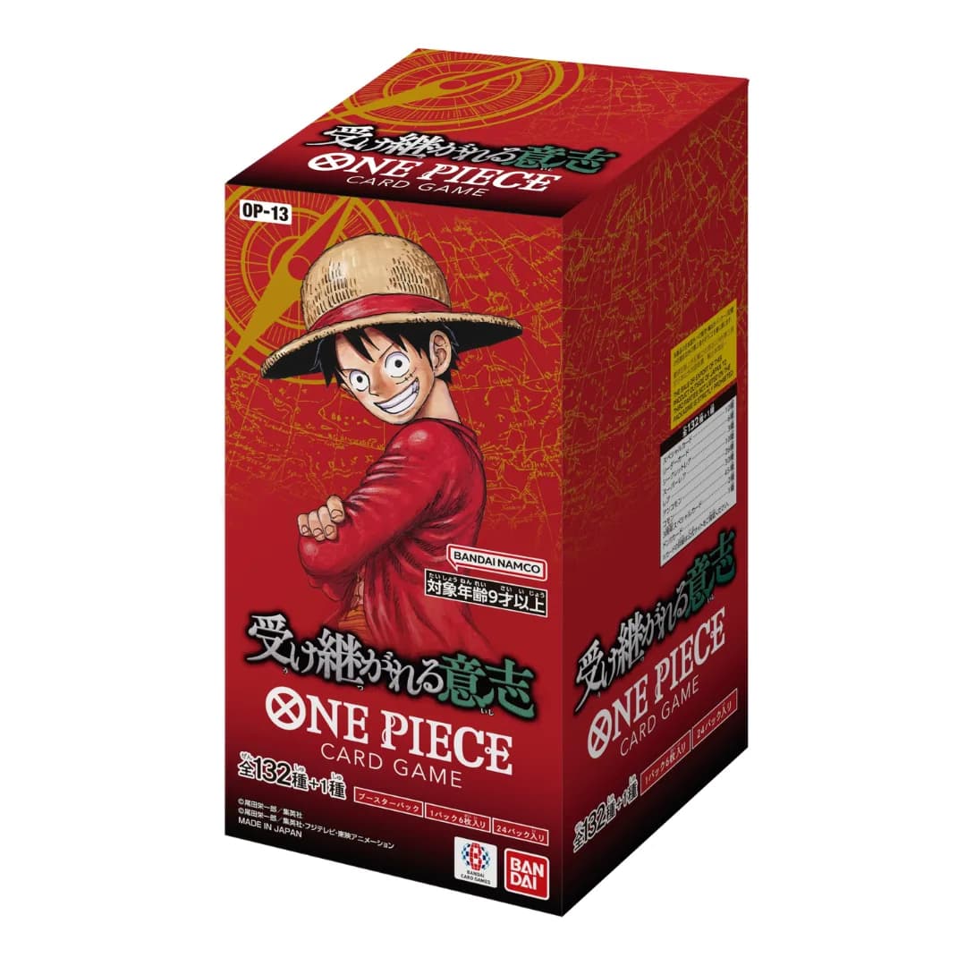 One Piece Card Game: [OP-13] Carrying on His Will Booster Box