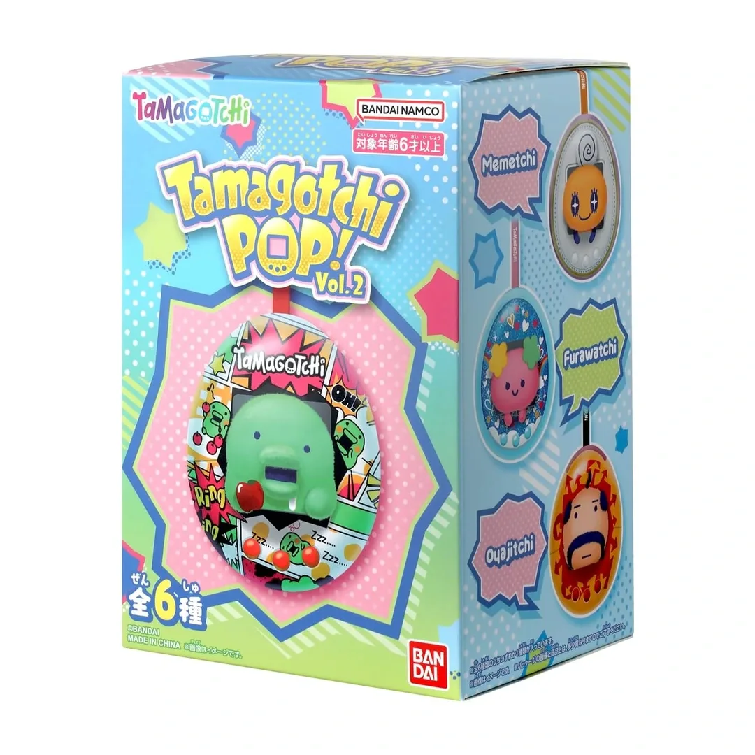 Tamagotchi Pop! Vol.2 Plush Keychain Blind Box