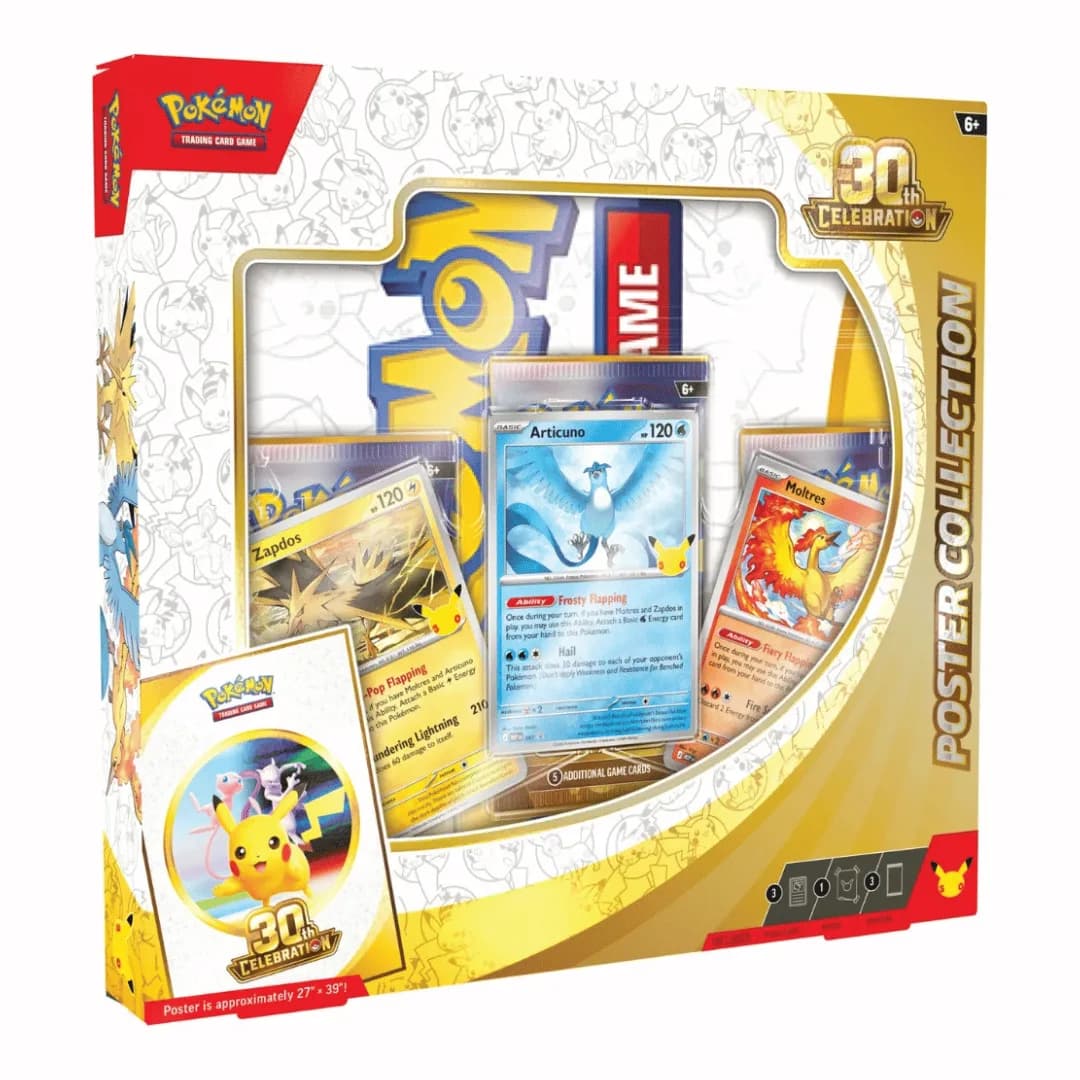 Pokémon TCG: 30th Celebration Poster Collection